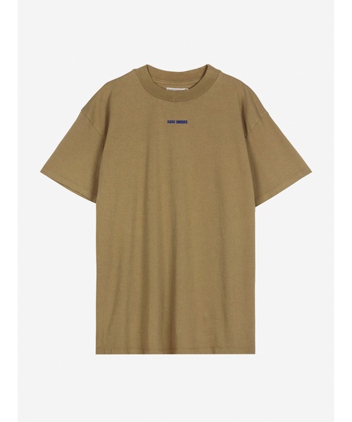 BOBO CHOSES(ボボショーズ)の「Mr Pencil unisex T-shirt(Tシャツ/カットソー・レディース・カーキ・S/M/XS/L/XL)」の1枚目の写真