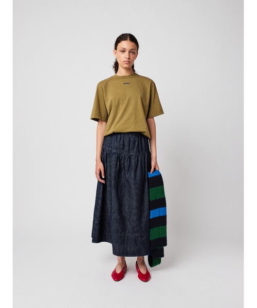 BOBO CHOSES(ボボショーズ)の「Mr Pencil unisex T-shirt(Tシャツ/カットソー・レディース・カーキ・S/M/XS/L/XL)」の3枚目の写真