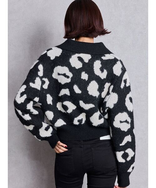 GYDA(ジェイダ)の「ポロ襟スキッパーニットトップス(ニット/セーター・レディース・グレー/パープル/その他1/その他2・FREE)」の10枚目の写真