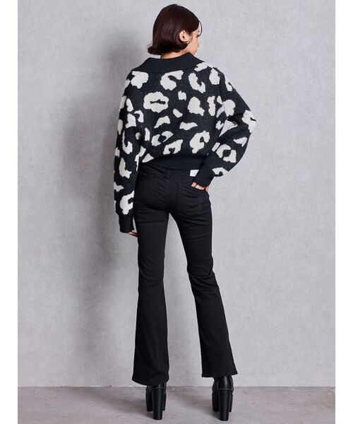 GYDA(ジェイダ)の「ポロ襟スキッパーニットトップス(ニット/セーター・レディース・グレー/パープル/その他1/その他2・FREE)」の12枚目の写真