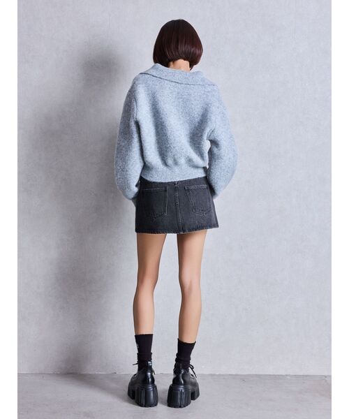 GYDA(ジェイダ)の「ポロ襟スキッパーニットトップス(ニット/セーター・レディース・グレー/パープル/その他1/その他2・FREE)」の16枚目の写真