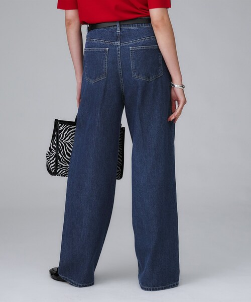 UNTITLED（アンタイトル）の「◆【グレー/ブルー/ジーンズ】ソフトワイドデニムパンツ（デニムパンツ・レディース・ブルー系その他/グレー・03/02/01/00/50/48/46/44/42/04）」の8枚目の写真