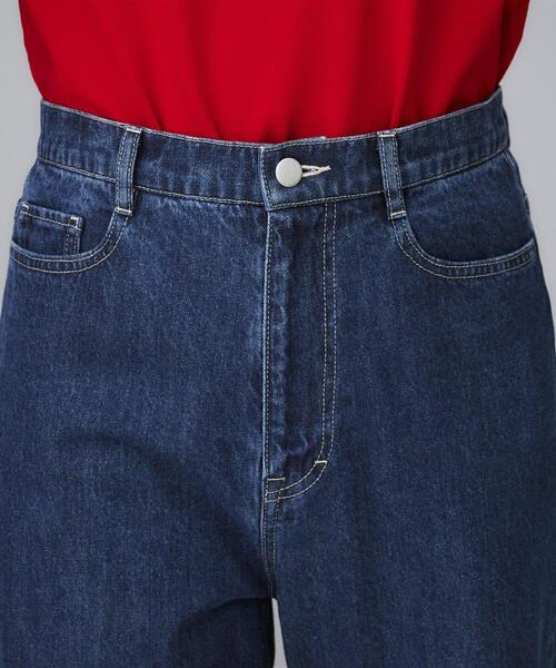 UNTITLED（アンタイトル）の「◆【グレー/ブルー/ジーンズ】ソフトワイドデニムパンツ（デニムパンツ・レディース・ブルー系その他/グレー・03/02/01/00/50/48/46/44/42/04）」の15枚目の写真