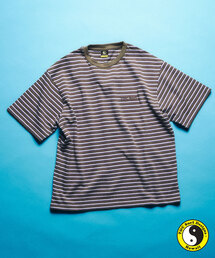 T&C（タウン＆カントリー）の「T&C SURF DESIGNS 417別注 マルチボーダー Tシャツ（Tシャツ/カットソー）」