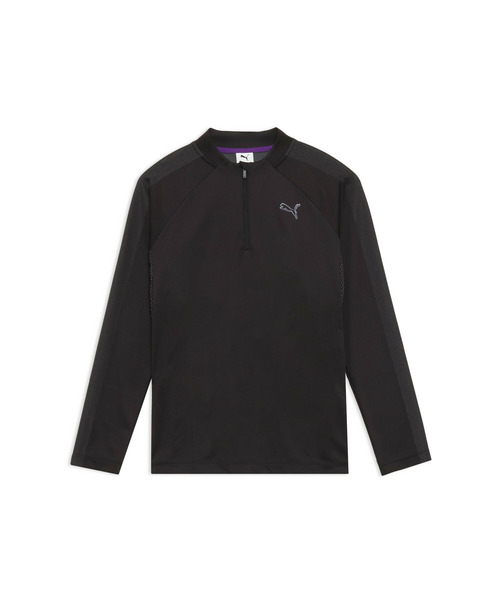 PUMA（プーマ）の「PUMA プーマ メンズ ゴルフ シャドウキャット ジップ モックネック 長袖 シ（Tシャツ/カットソー・メンズ・ブラック/グリーン系その他2/インディゴブルー・X-LARGE/SMALL/LARGE/MEDIUM/XX-LARGE）」の6枚目の写真