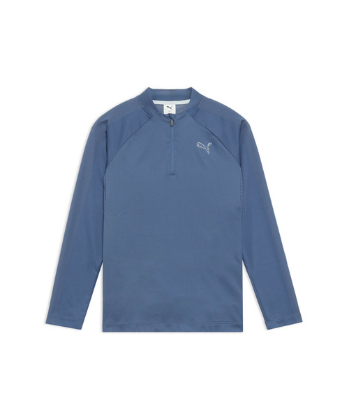 PUMA（プーマ）の「PUMA プーマ メンズ ゴルフ シャドウキャット ジップ モックネック 長袖 シ（Tシャツ/カットソー・メンズ・ブラック/グリーン系その他2/インディゴブルー・X-LARGE/SMALL/LARGE/MEDIUM/XX-LARGE）」の13枚目の写真