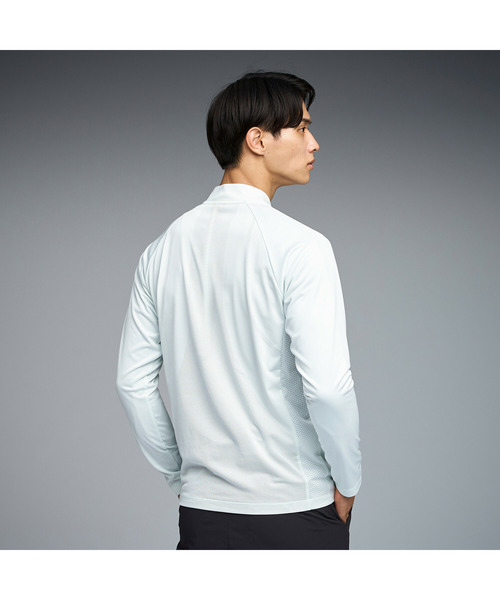 PUMA（プーマ）の「PUMA プーマ メンズ ゴルフ シャドウキャット ジップ モックネック 長袖 シ（Tシャツ/カットソー・メンズ・ブラック/グリーン系その他2/インディゴブルー・X-LARGE/SMALL/LARGE/MEDIUM/XX-LARGE）」の18枚目の写真