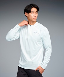 PUMA プーマ メンズ ゴルフ シャドウキャット ジップ モックネック 長袖 シ