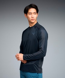 PUMA プーマ メンズ ゴルフ シャドウキャット ジップ モックネック 長袖 シ