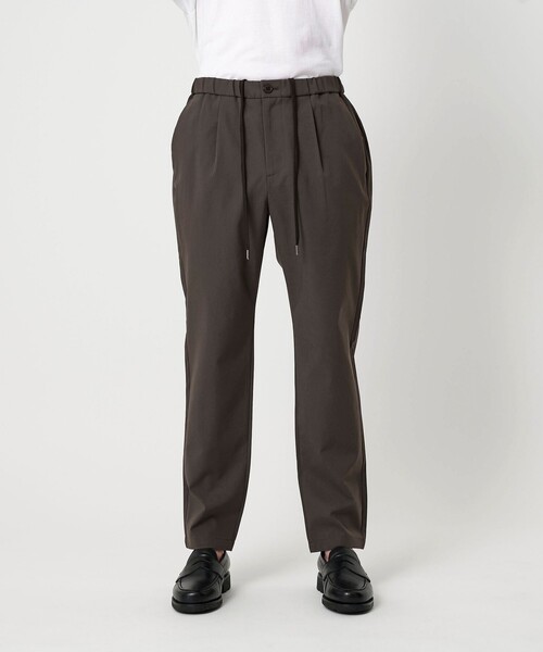 BEAUTY&YOUTH UNITED ARROWS（ビューティーアンドユースユナイテッドアローズ）の「DULL LSTR ポリエステル 1P イージーパンツ（スラックス・メンズ・グレー系/ダークブラウン/ブラック・S/L/XL/M）」の11枚目の写真