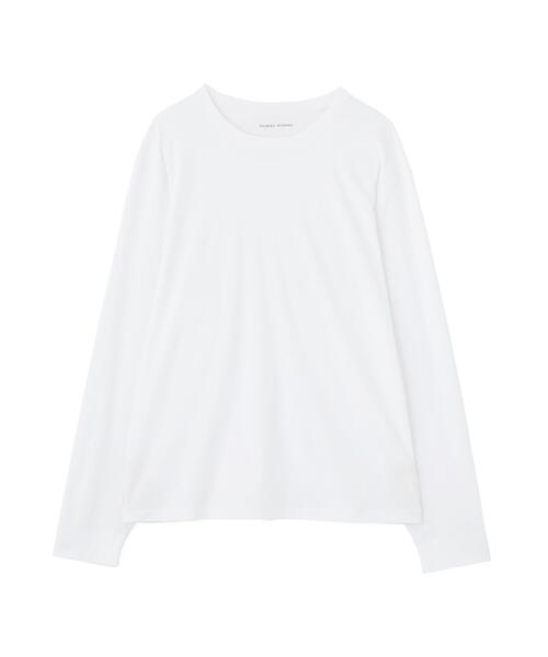 human woman(ヒューマンウーマン)の「◆ゼロロックコットンスムースカットソー(Tシャツ/カットソー・レディース・ホワイト・MEDIUM)」の11枚目の写真