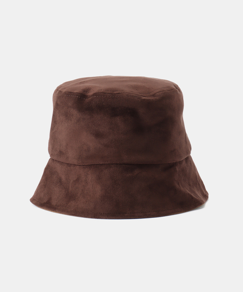 B.C STOCK（ベーセーストック）の「Odds/オッズ SUEDE BACKET HAT（ハット・レディース・ブラック/チョコ・FREE）」の3枚目の写真