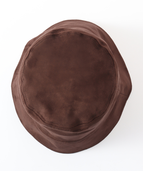 B.C STOCK（ベーセーストック）の「Odds/オッズ SUEDE BACKET HAT（ハット・レディース・ブラック/チョコ・FREE）」の6枚目の写真