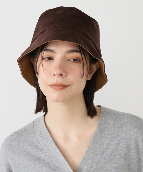 B.C STOCK（ベーセーストック）の「Odds/オッズ SUEDE BACKET HAT（ハット・レディース・ブラック/チョコ・FREE）」の13枚目の写真