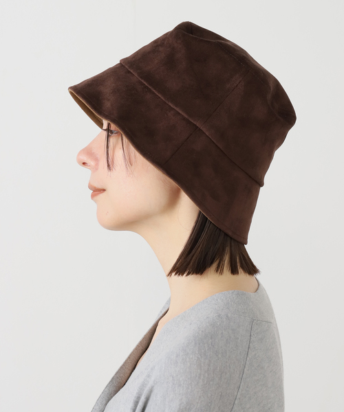 B.C STOCK（ベーセーストック）の「Odds/オッズ SUEDE BACKET HAT（ハット・レディース・ブラック/チョコ・FREE）」の14枚目の写真