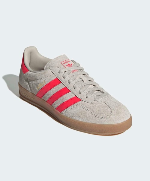 adidas（アディダス）の「アディダス ガゼル インドア / adidas Gazelle Indoor Shoes / アディダスオリジナルス adidas Originals（スニーカー・メンズ・ホワイト/ブラック・22.0cm/22.5cm/23.0cm/23.5cm/24.0cm/24.5cm/25.0cm/25.5cm/26.0cm/26.5cm/27.0cm/27.5cm/28.0cm/28.5cm/29.0cm）」の5枚目の写真