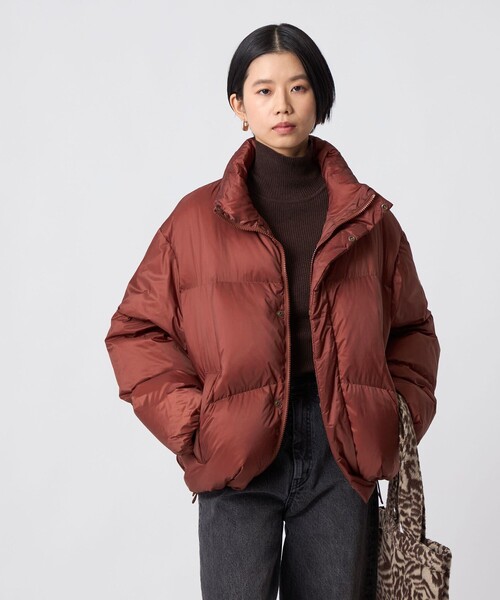 TAION（タイオン）の「【別注】＜TAION×CITEN＞シンプルダウン（ダウンジャケット/コート・レディース・オレンジ系その他/ライム/ライトグレー/ブラック・S/M）」の10枚目の写真