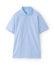 Paul Stuart（ポールスチュアート）の「【吸水速乾】マイクロボーダーポロシャツ（GOLF）（ゴルフグッズ）」