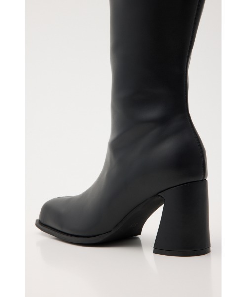 SLY（スライ）の「MINIMAL KNEE BOOTS ミニマル ニーブーツ 秋服 冬服（ブーツ・レディース・ブラック/ブラウン・SMALL/MEDIUM/LARGE）」の5枚目の写真