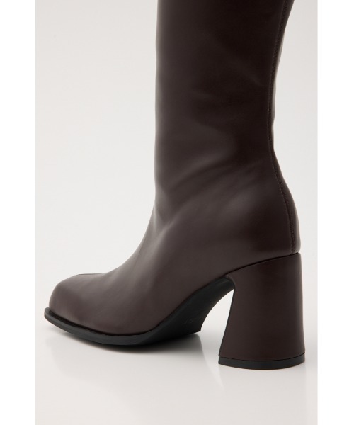 SLY（スライ）の「MINIMAL KNEE BOOTS ミニマル ニーブーツ 秋服 冬服（ブーツ・レディース・ブラック/ブラウン・SMALL/MEDIUM/LARGE）」の21枚目の写真