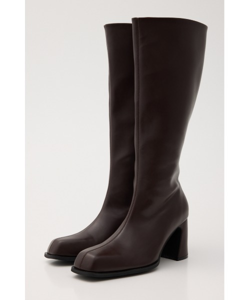SLY（スライ）の「MINIMAL KNEE BOOTS ミニマル ニーブーツ 秋服 冬服（ブーツ・レディース・ブラック/ブラウン・SMALL/MEDIUM/LARGE）」の14枚目の写真