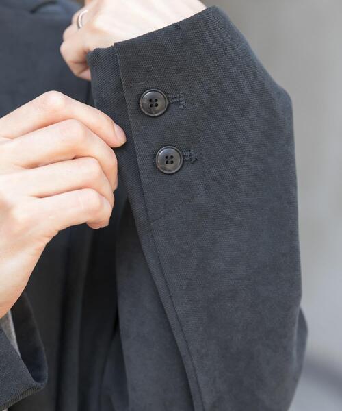 FORK&SPOON（フォークアンドスプーン）の「FORK&SPOON　スエードライクジャケット（その他アウター・レディース・ブラック系その他/ベージュ系その他・1）」の9枚目の写真