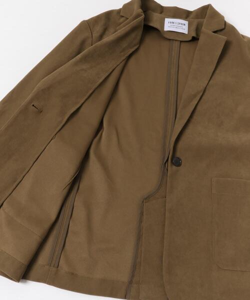 FORK&SPOON（フォークアンドスプーン）の「FORK&SPOON　スエードライクジャケット（その他アウター・レディース・ブラック系その他/ベージュ系その他・1）」の21枚目の写真