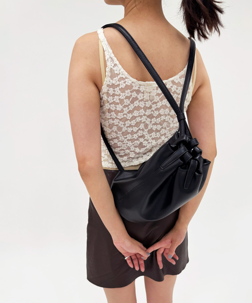 EDIT. FOR LULU(エディットフォールル)の「【YUHAN WANG/ユハン ワン】bow tie lace top(Tシャツ/カットソー・レディース・ホワイト・FREE)」の4枚目の写真