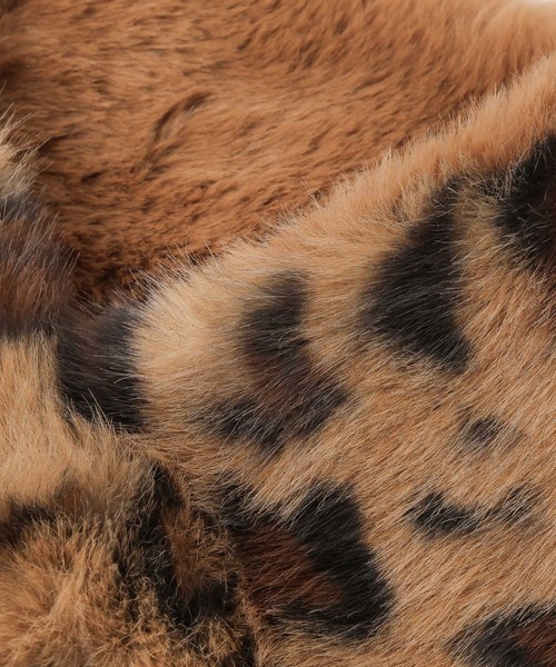 LOWRYS FARM(ローリーズファーム)の「サシコミFファーティペット 579637(ネックウォーマー/スヌード・レディース・ブラック/アイボリー/その他/レオパード・FREE)」の17枚目の写真