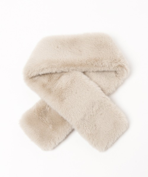 LOWRYS FARM(ローリーズファーム)の「サシコミFファーティペット 579637(ネックウォーマー/スヌード・レディース・ブラック/アイボリー/その他/レオパード・FREE)」の5枚目の写真