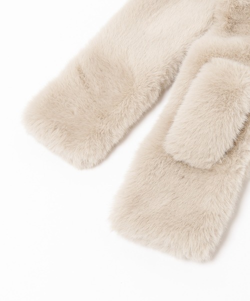 LOWRYS FARM(ローリーズファーム)の「サシコミFファーティペット 579637(ネックウォーマー/スヌード・レディース・ブラック/アイボリー/その他/レオパード・FREE)」の9枚目の写真