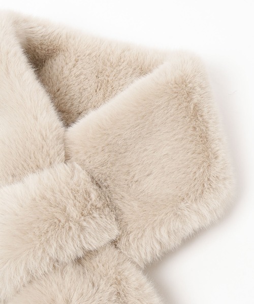 LOWRYS FARM(ローリーズファーム)の「サシコミFファーティペット 579637(ネックウォーマー/スヌード・レディース・ブラック/アイボリー/その他/レオパード・FREE)」の10枚目の写真