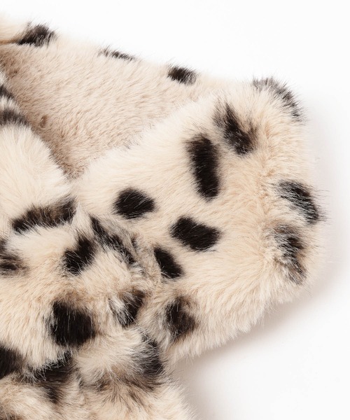 LOWRYS FARM(ローリーズファーム)の「サシコミFファーティペット 579637(ネックウォーマー/スヌード・レディース・ブラック/アイボリー/その他/レオパード・FREE)」の11枚目の写真