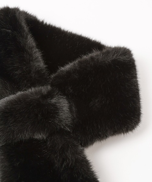 LOWRYS FARM(ローリーズファーム)の「サシコミFファーティペット 579637(ネックウォーマー/スヌード・レディース・ブラック/アイボリー/その他/レオパード・FREE)」の13枚目の写真