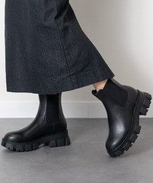 PARADIS COULEUR | 【PARADIS COULEUR】防滑トラックソール撥水サイドゴアブーツ(353037)(ブーツ)