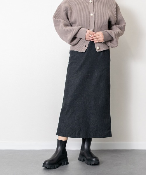 PARADIS COULEUR（パラディクルール）の「【PARADIS COULEUR】防滑トラックソール撥水サイドゴアブーツ(353037)（ブーツ・レディース・ブラック/ダークブラウン・24.5/24/23.5/23/22.5）」の9枚目の写真