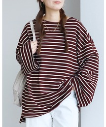着丈が選べる! 無地/ボーダービッグTシャツ