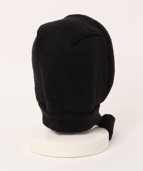 Revo.（レボ）の「ニット フードマフラー バブーシュカ バラクラバ（ニットキャップ/ビーニー・レディース・グレー/レッド/ベージュ/ブラック・FREE）」の5枚目の写真