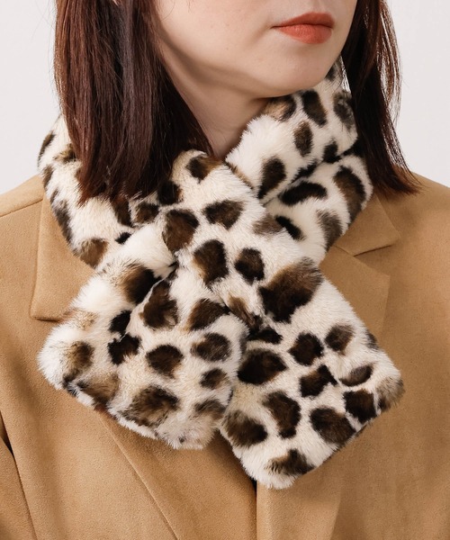 セール】レオパード柄ティペット（マフラー）｜Monocoro toppi