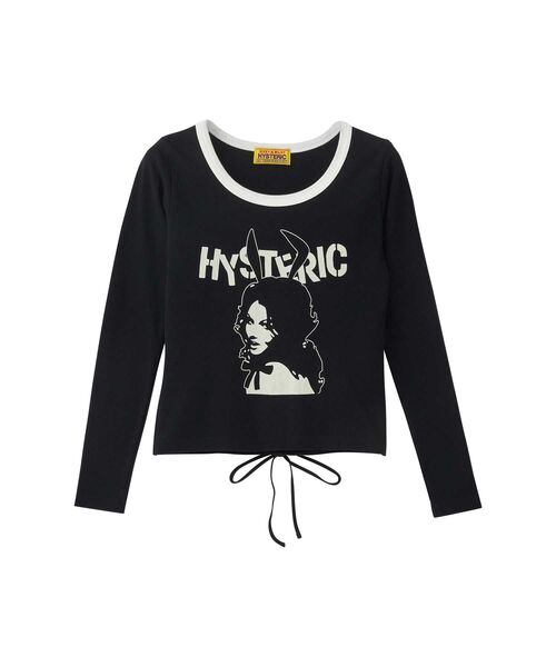 cl28 HYSTERIC GLAMOUR 長袖 チュニック レディースM相当 cl28 HYSTERIC GLAMOUR 長袖 チュニック レディースM相当