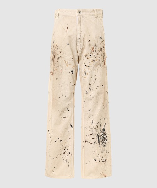 BOW WOW(バウワウ)の「PAINTER'S PAINT STAINED PAINTER PANTS(その他パンツ・メンズ・ホワイト系その他・X-LARGE/LARGE)」の1枚目の写真