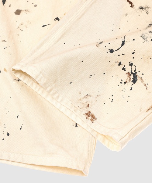 BOW WOW(バウワウ)の「PAINTER'S PAINT STAINED PAINTER PANTS(その他パンツ・メンズ・ホワイト系その他・X-LARGE/LARGE)」の6枚目の写真