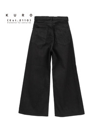 CONVERSE TOKYO | 【KURO】WIDE DENIM PANTS / BLACK(デニムパンツ)