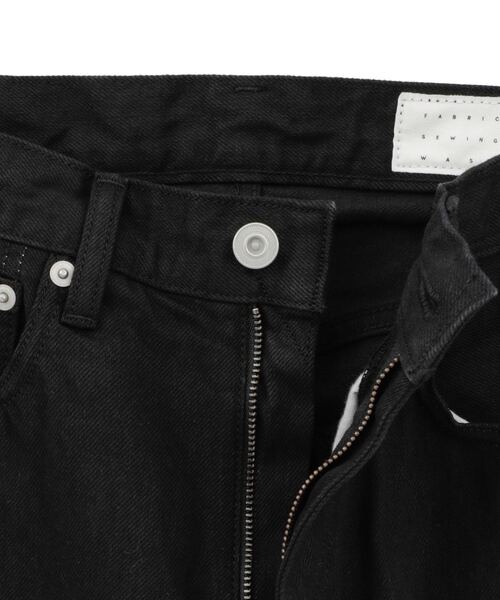 CONVERSE TOKYO(コンバーストウキョウ)の「【KURO】WIDE DENIM PANTS / BLACK(デニムパンツ・レディース・ブラック・MEDIUM/LARGE/SMALL)」の15枚目の写真