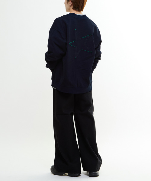 CONVERSE TOKYO(コンバーストウキョウ)の「【KURO】WIDE DENIM PANTS / BLACK(デニムパンツ・レディース・ブラック・MEDIUM/LARGE/SMALL)」の9枚目の写真