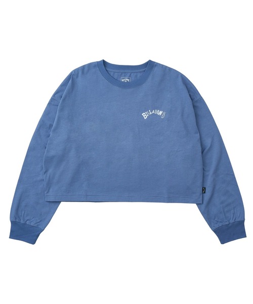 BILLABONG(ビラボン)の「BILLABONG レディース 【LUISE ONO】BEEHIVE LS TEE ロンT 【LOOSE CROPPED】【2025年秋冬モデル】/ビラボンLuise Onoコラボクロップド丈バックプリント長袖ロン(Tシャツ/カットソー・レディース・ホワイト/ブルー系その他・MEDIUM/LARGE)」の4枚目の写真