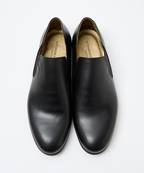 alfredoBANNISTER（アルフレッドバニスター）の「【MADE IN JAPAN】サイドゴア スリッポン シューズ（スリッポン・メンズ・ダークブラウン/ベージュ/ブラック・39/41/43/44/40/42/45）」の12枚目の写真