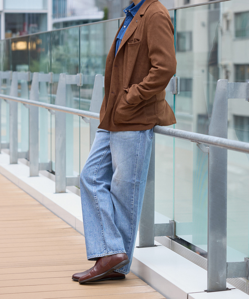 alfredoBANNISTER（アルフレッドバニスター）の「【MADE IN JAPAN】サイドゴア スリッポン シューズ（スリッポン・メンズ・ダークブラウン/ベージュ/ブラック・39/41/43/44/40/42/45）」の7枚目の写真