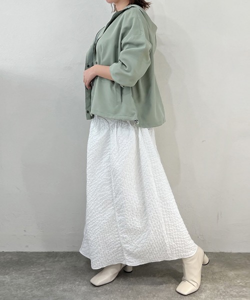 ReRe(リリ)の「フード付きマウンテンパーカー(マウンテンパーカー・レディース・カーキ/ブラック/グレー・FREE)」の17枚目の写真