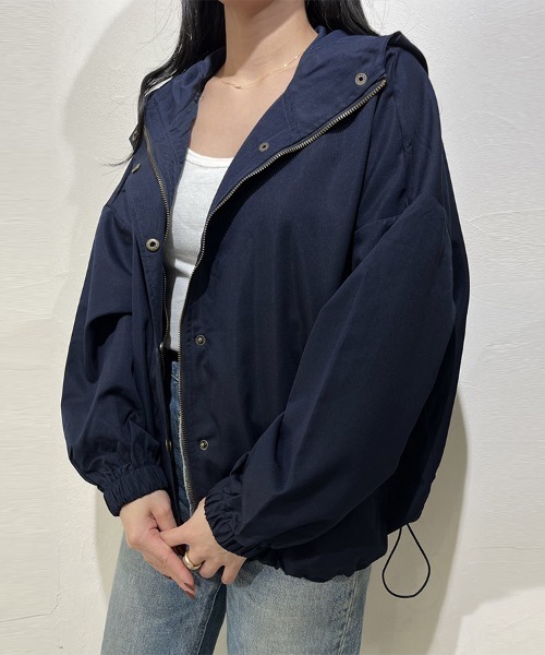 ReRe(リリ)の「フード付きマウンテンパーカー(マウンテンパーカー・レディース・カーキ/ブラック/グレー・FREE)」の22枚目の写真